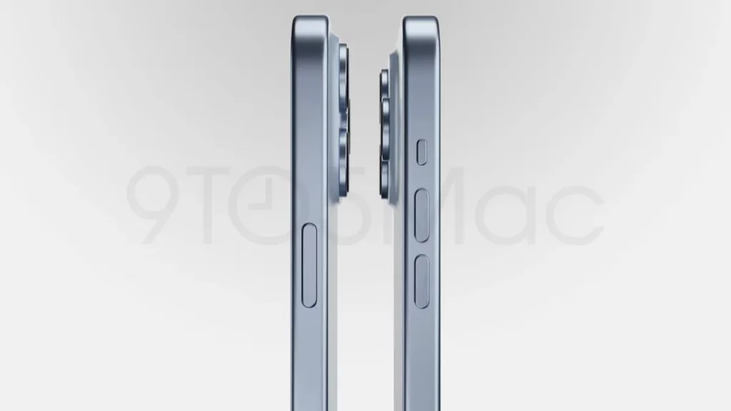 iPhone 15 Pro Max render obtained by 9to5Mac