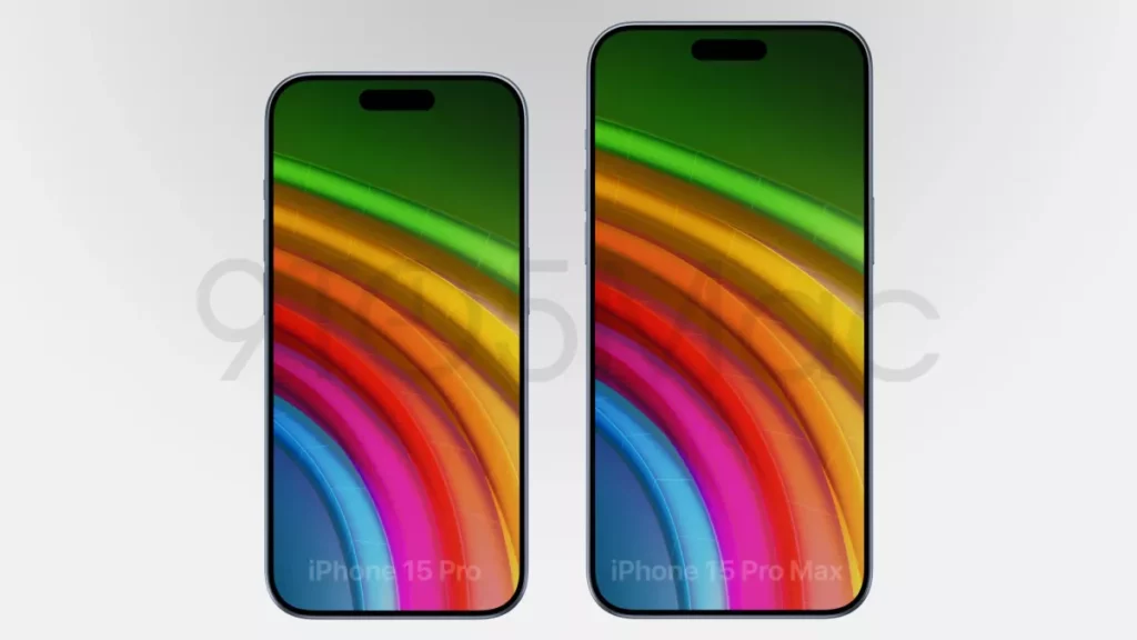 iPhone 15 Pro Max render obtained by 9to5Mac