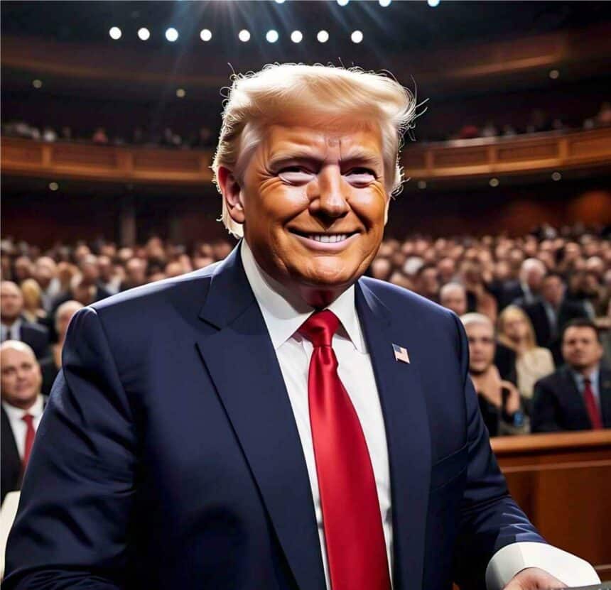 AI generated picture of Trump